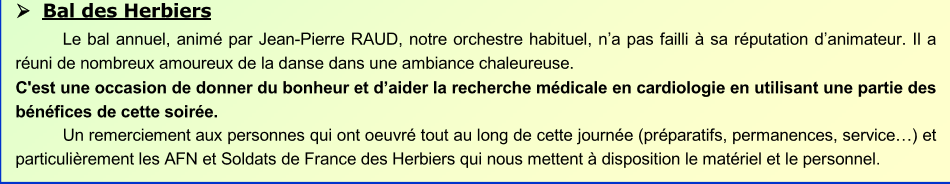 Bal des Herbiers