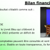 Bilan financier