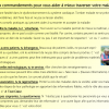 Dix commandements 1 sur 2