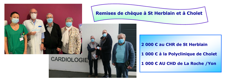 Janvier remise de cheques