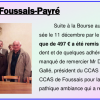 Remise de chèque à Foussais-Payré