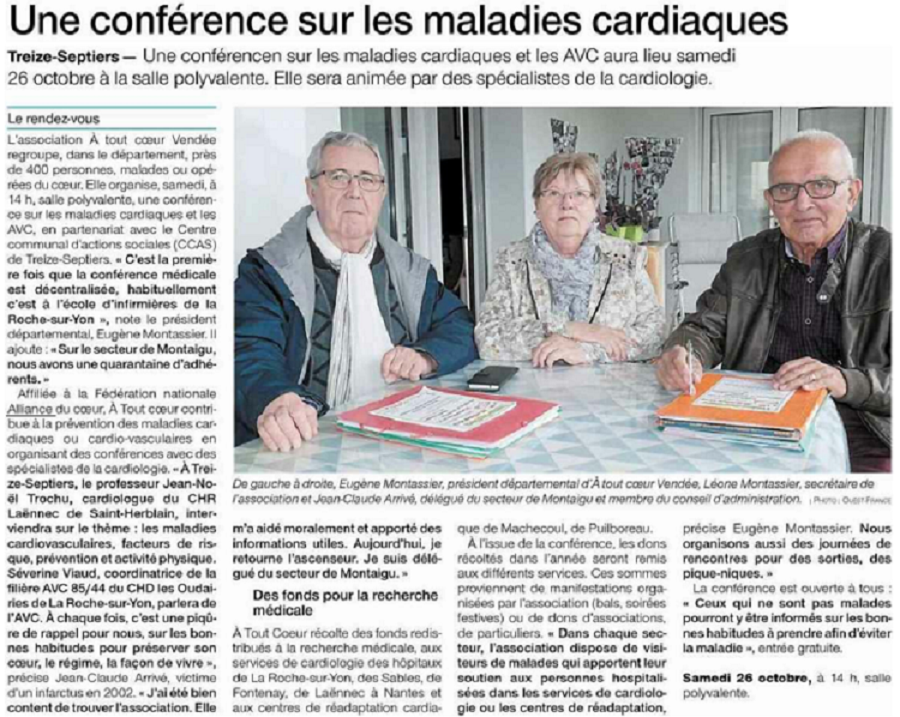 Parutions presse locale